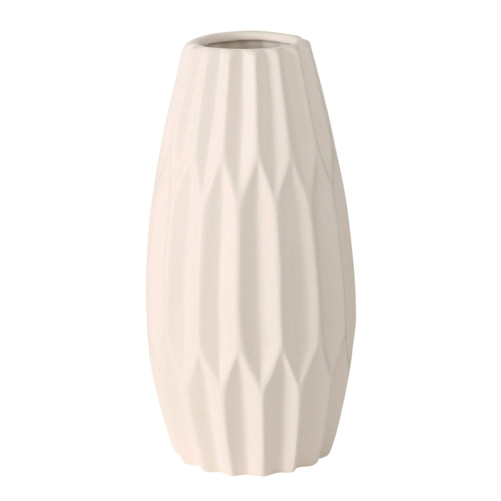 Vase Aquarell - weiß