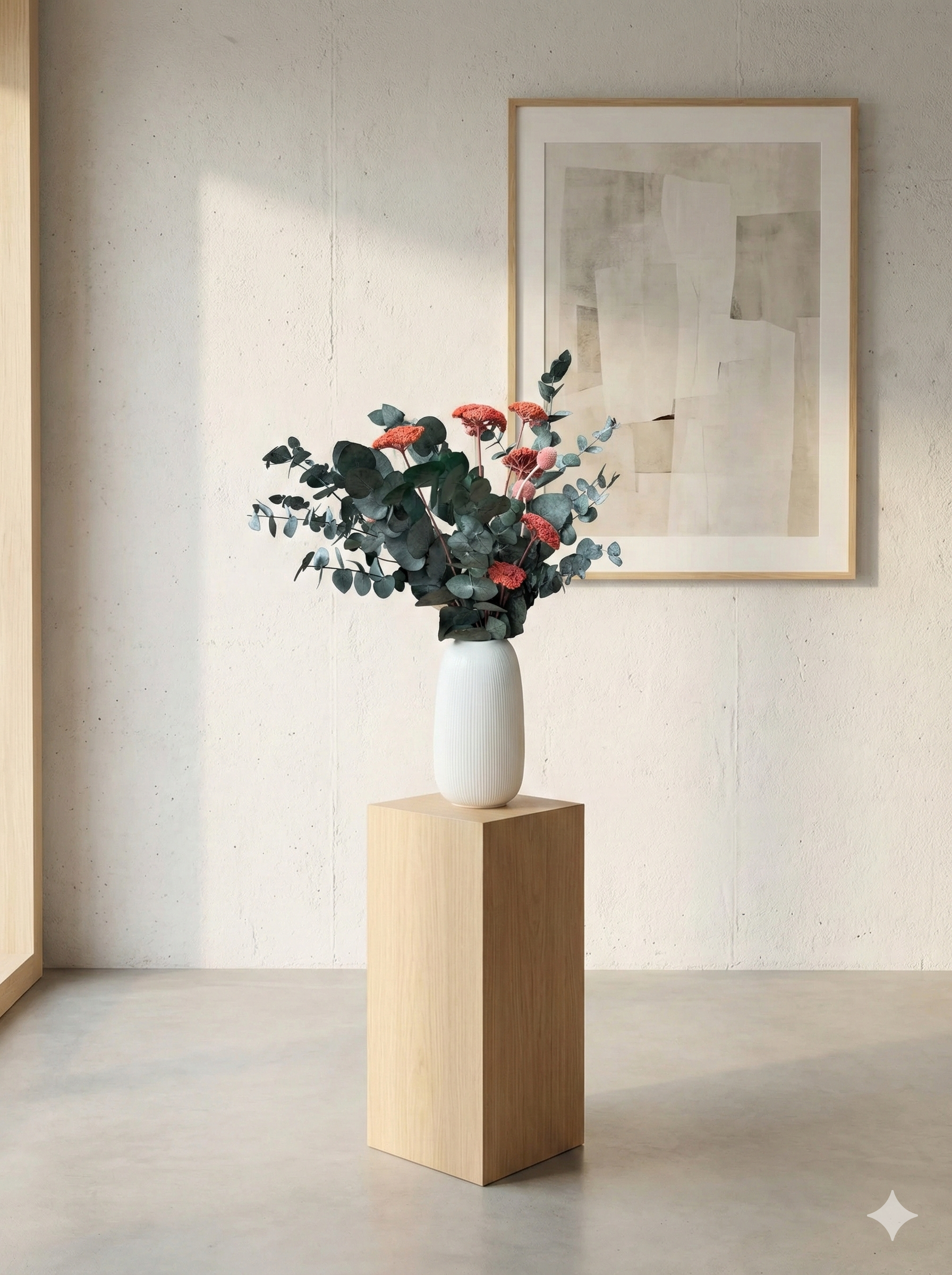 Fascinating flair: The dried flower bouquet Flamazing