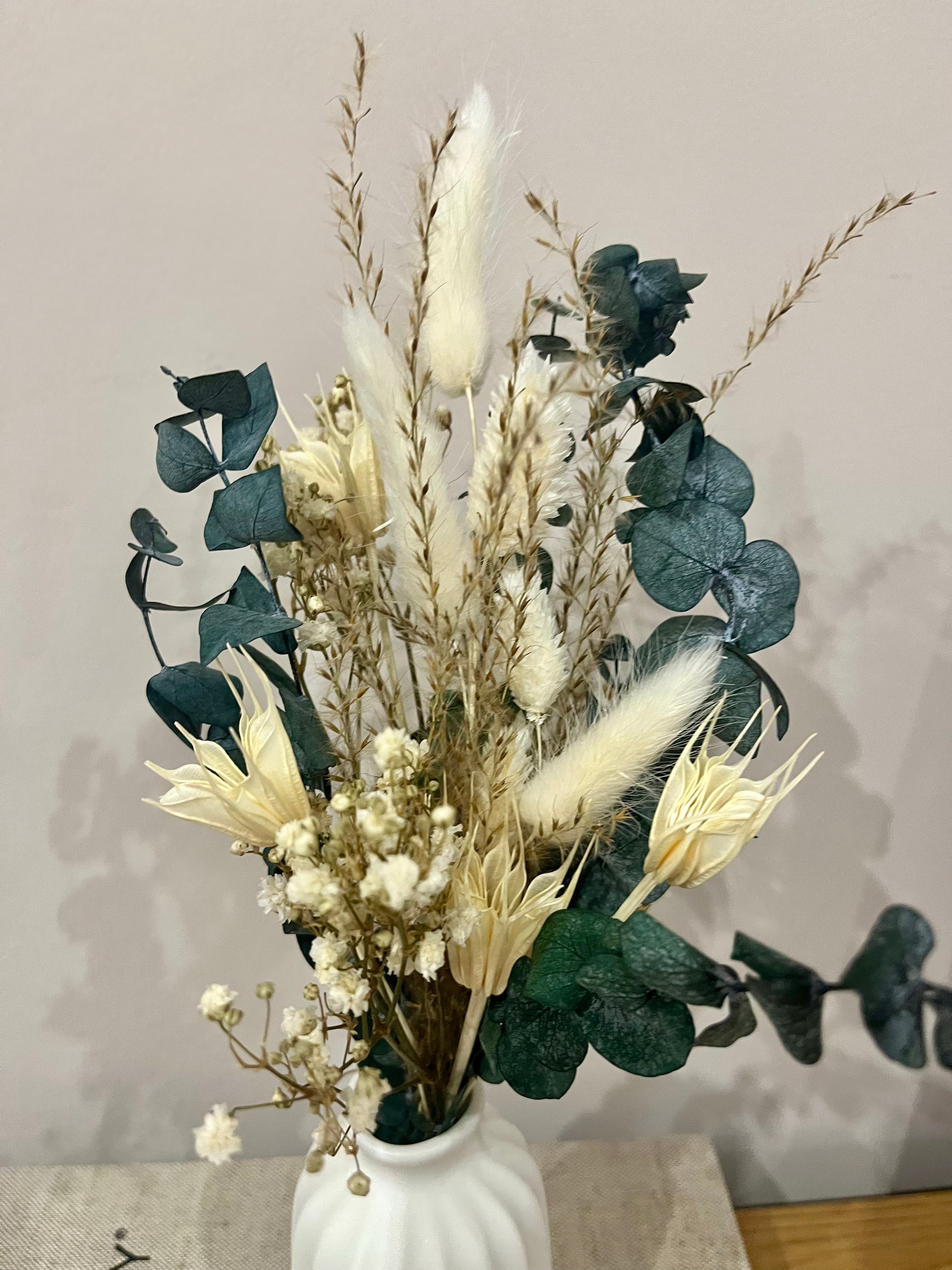 Trockenblumenstrauß Mini Greeny