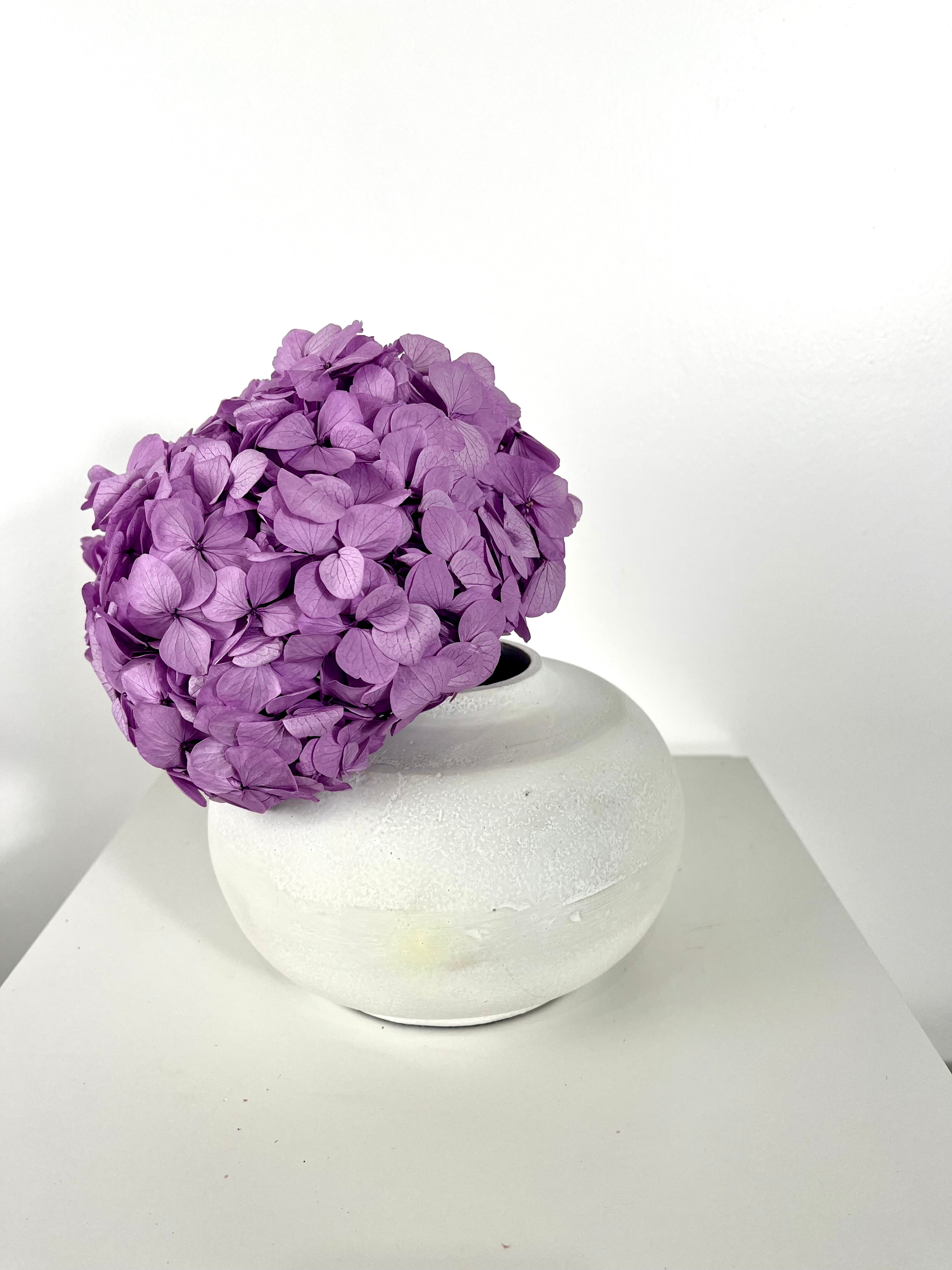 Vase Nieva small - hellgrau / beige - Lykke&You GmbH