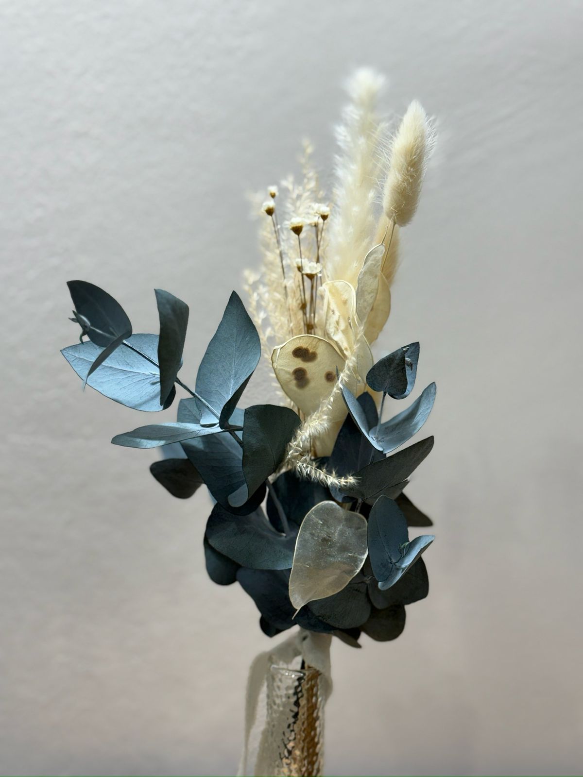 Trockenblumen Mini Strauß Eukalyptus Lunaria Pampasgras - Outlet