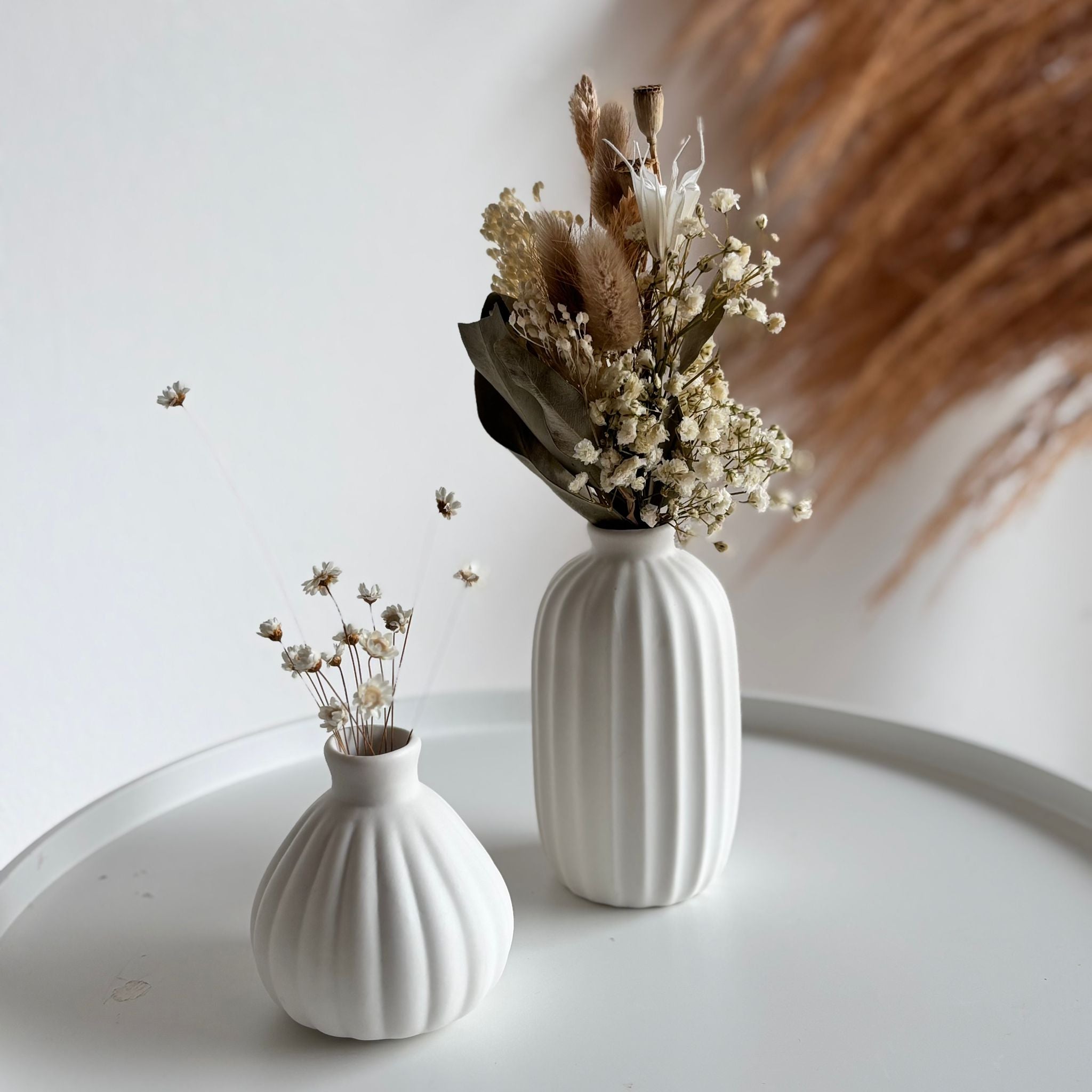 Dean&David: Kombination Vase und Trockenblumenstrauß