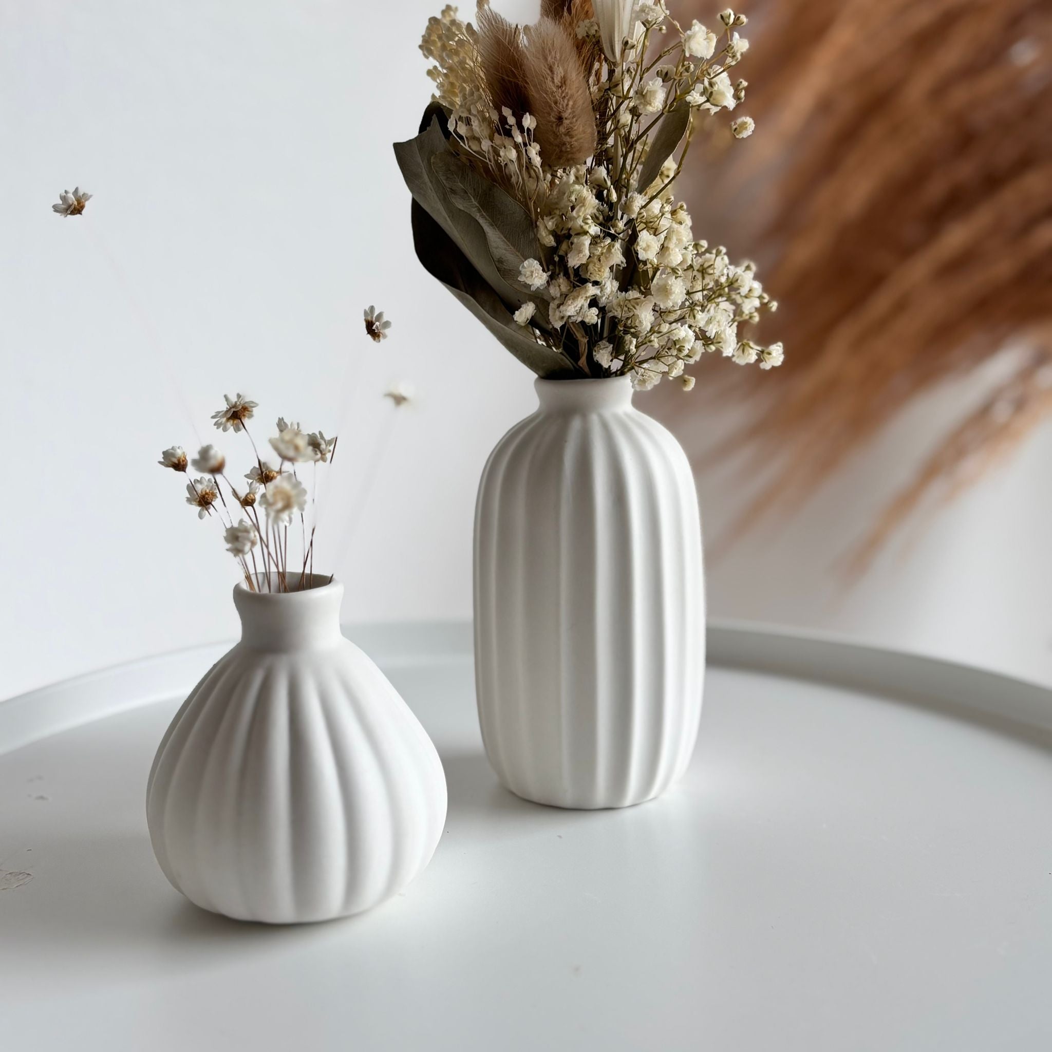 Dean&David: Kombination Vase und Trockenblumenstrauß