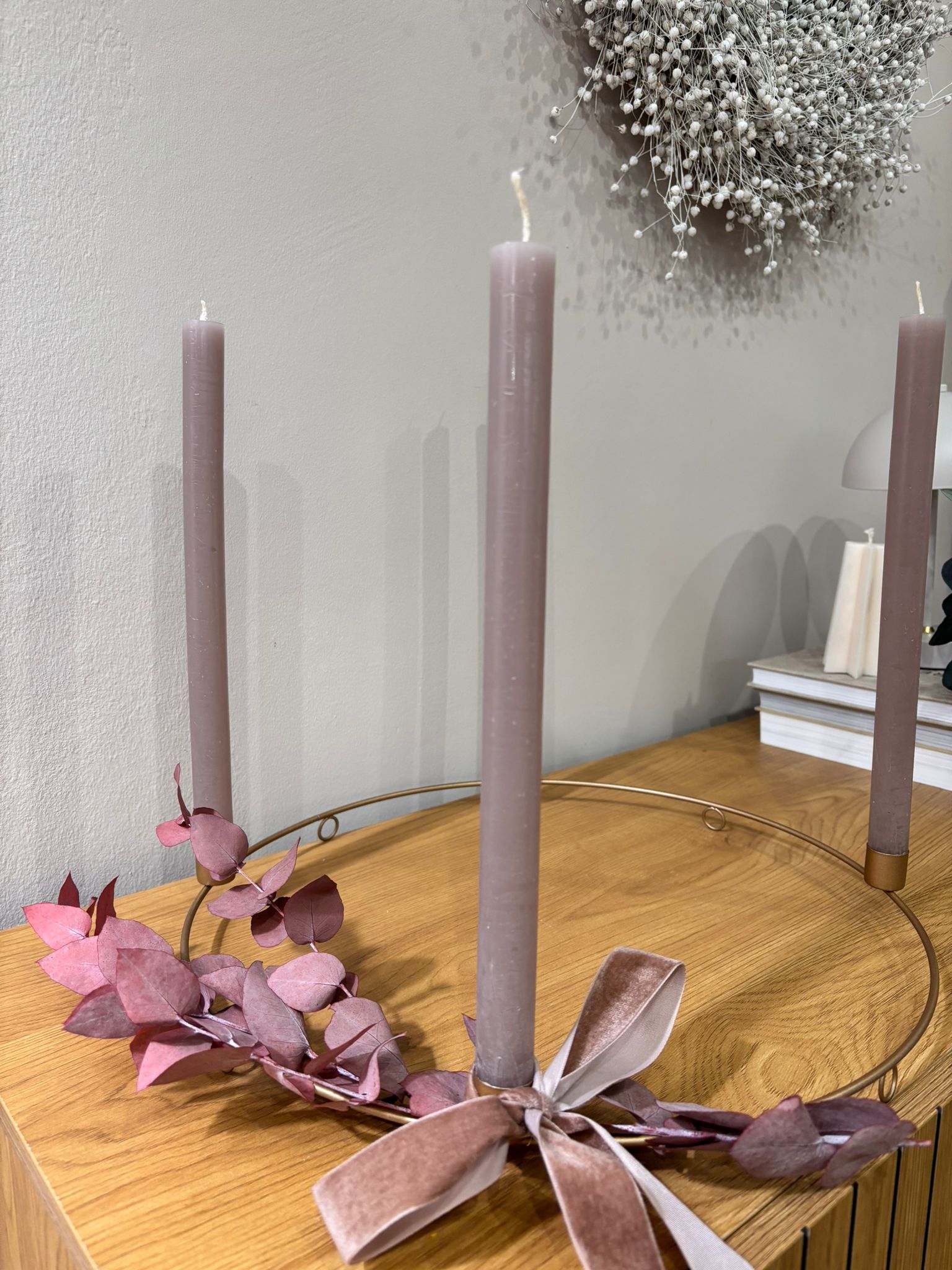 Metal candle holder I Advent wreath