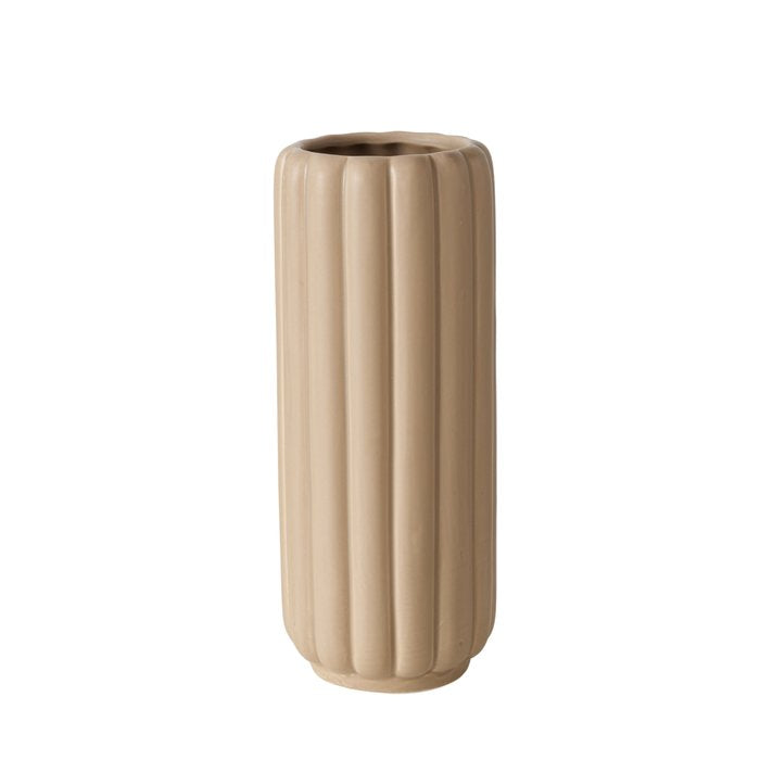 Vase Ohyo mit Rillen - Lykke&You GmbH