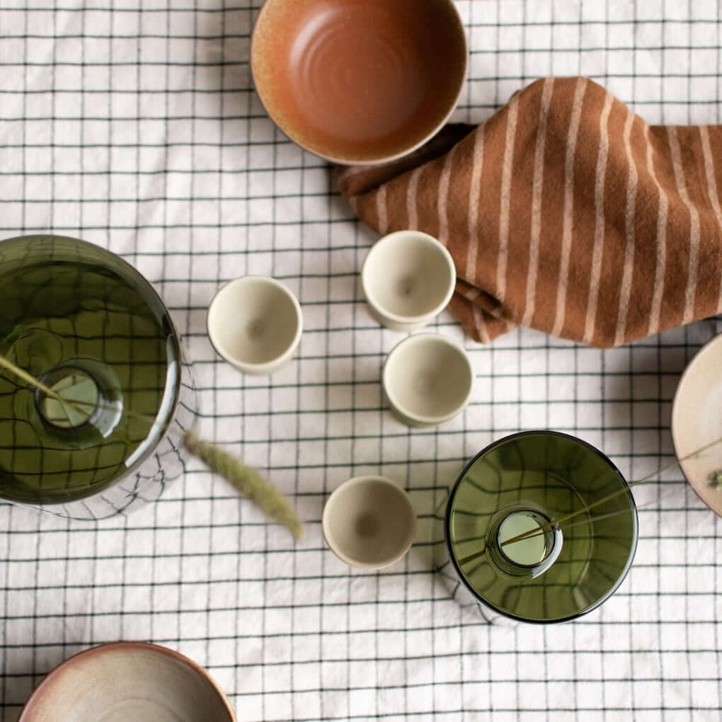 dbkd Pipe Vase Glas - die perfekte Vase für kleine Sträuße - Lykke&You GmbH