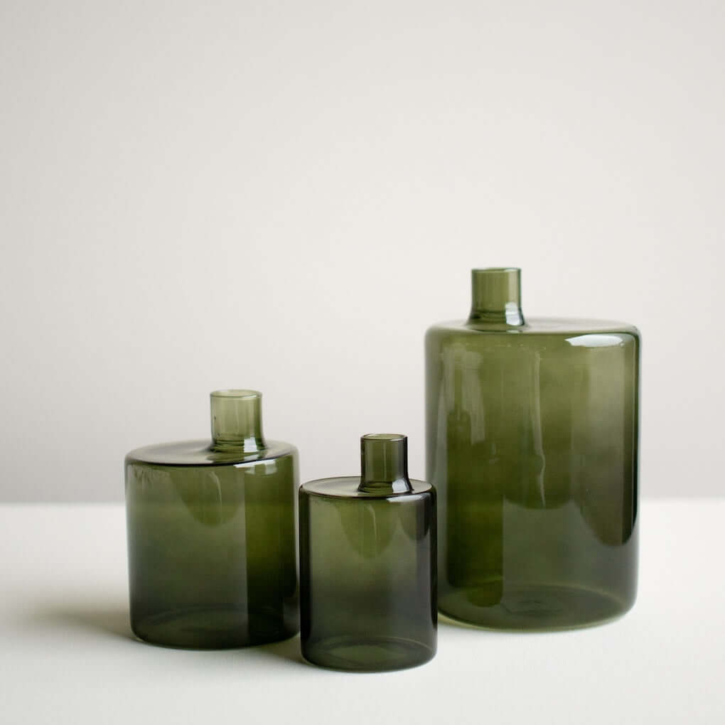 dbkd Pipe Vase Glas - die perfekte Vase für kleine Sträuße - Lykke&You GmbH