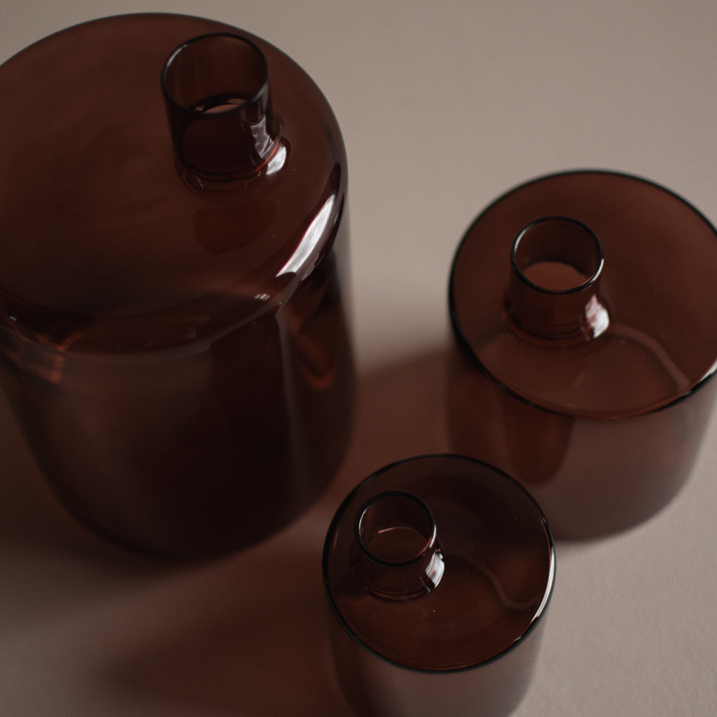 dbkd Pipe Vase Glas - die perfekte Vase für einzelne Stiele