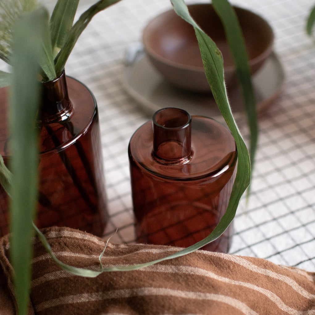 dbkd Pipe Vase Glas - die perfekte Vase für einzelne Stiele