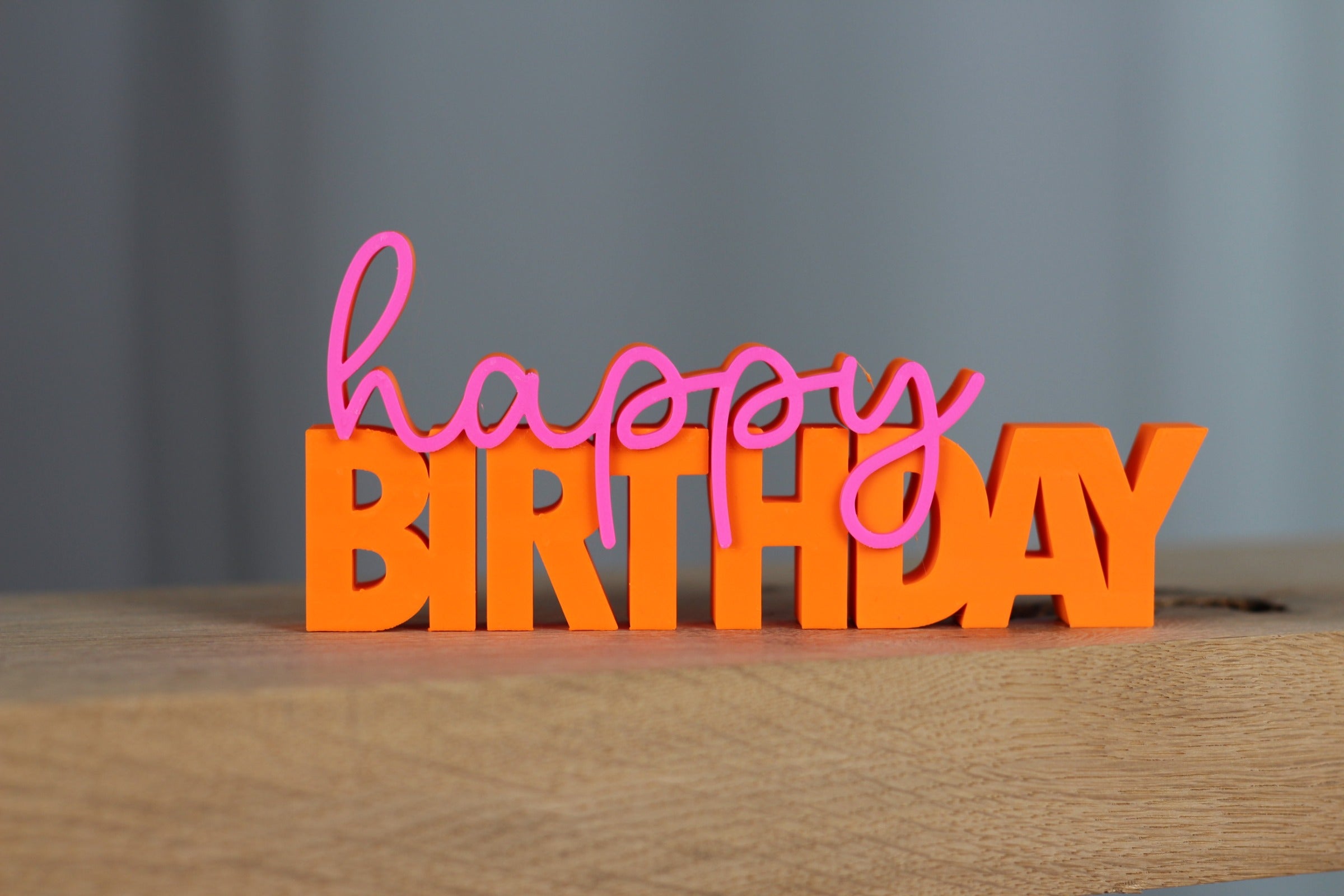 Aufsteller - Happy Birthday