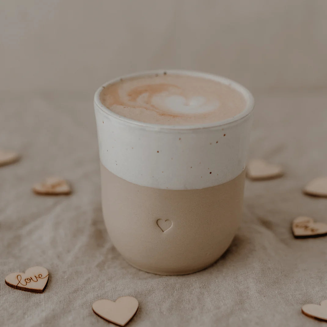 Eulenschnitt Becher Herz - Lykke&You GmbH