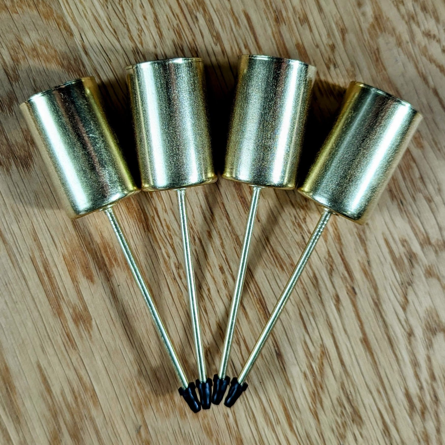 Kerzenhalter Adventskranz mit Dorn für Stabkerzen 2,4 cm - Lykke&You GmbH