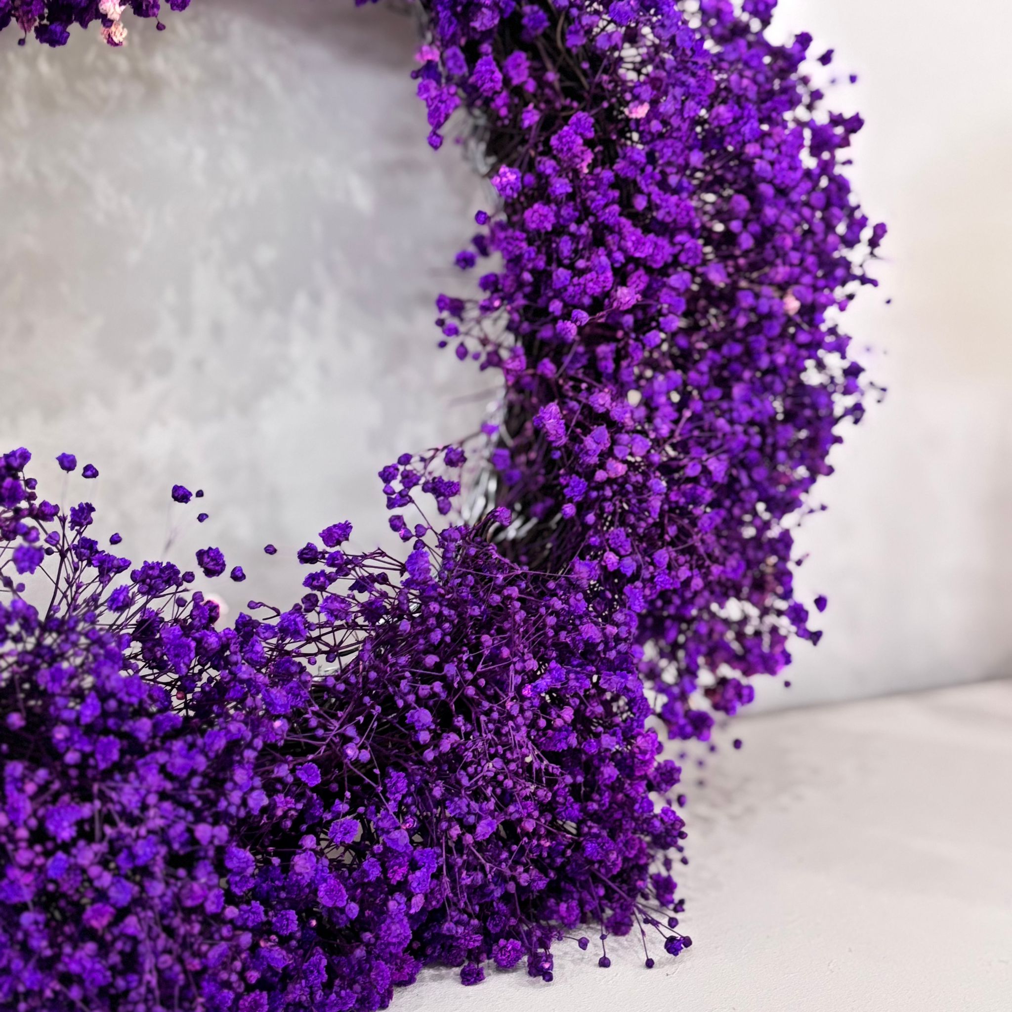 Trockenblumenkranz Schleierkraut - Lykke&You GmbH