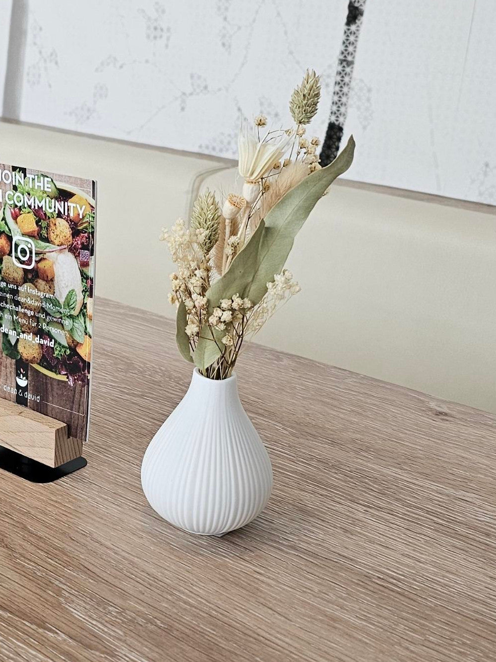 -Dean&David: Kombination Vase und Trockenblumenstrauß - Lykke&You GmbH