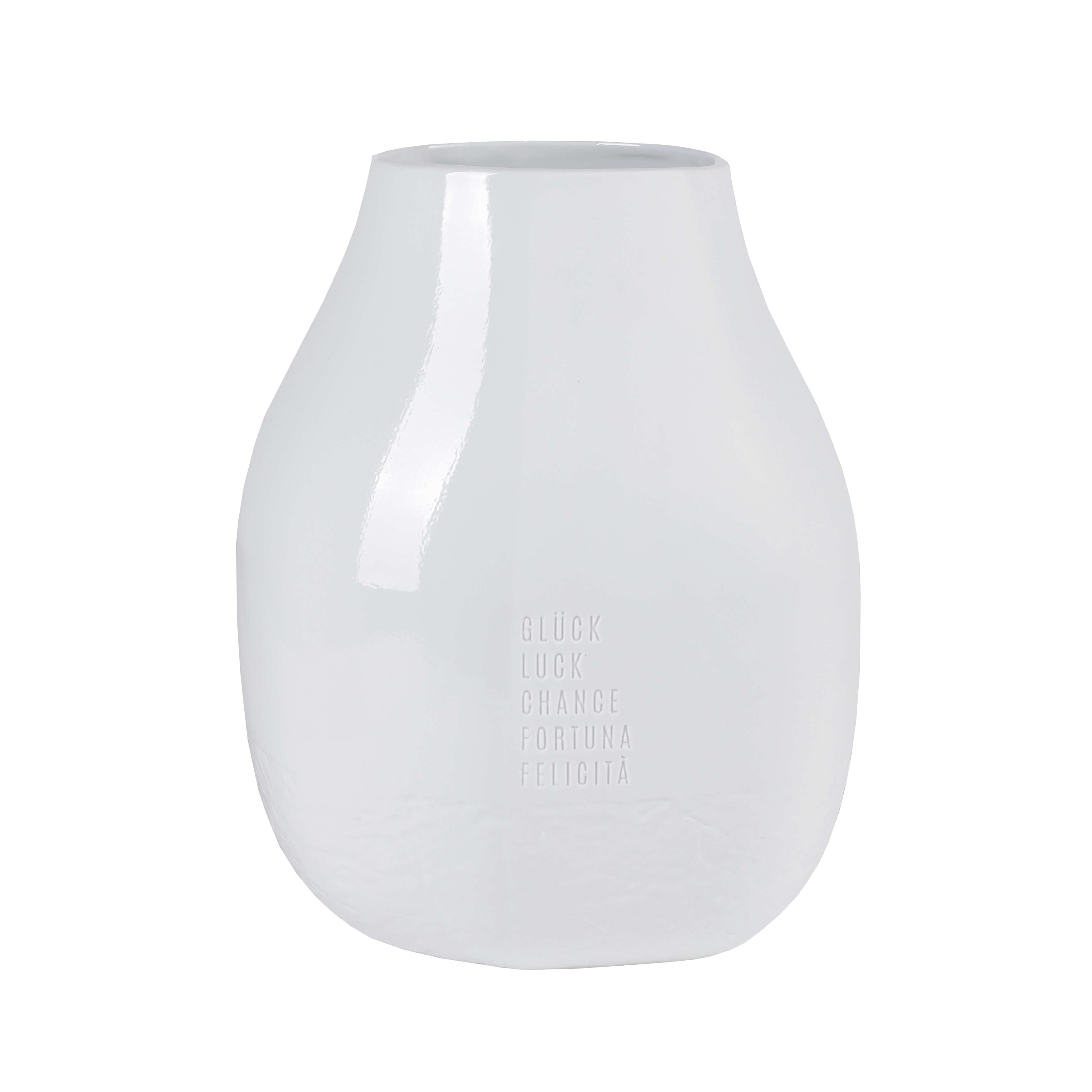 RÄDER Freiform-Vase aus Weißem Porzellan – Modernes Design von Blienert - Lykke&You GmbH