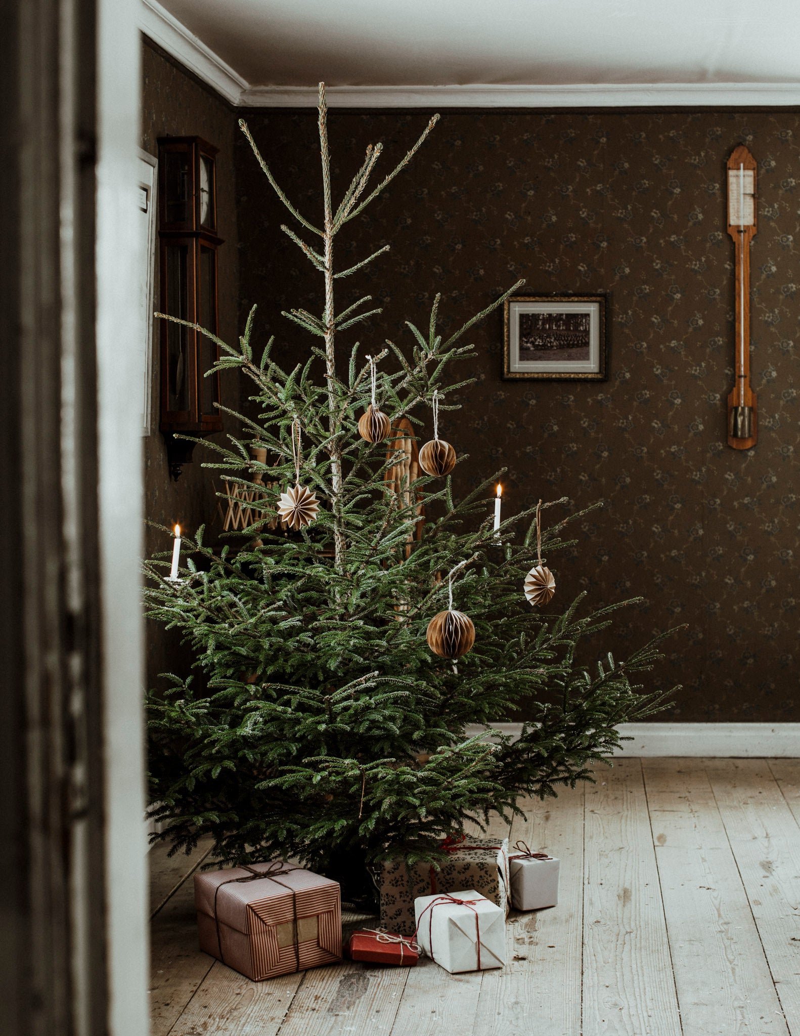 BOLMSÖ Weihnachtsanhänger braun M - Lykke&You GmbH