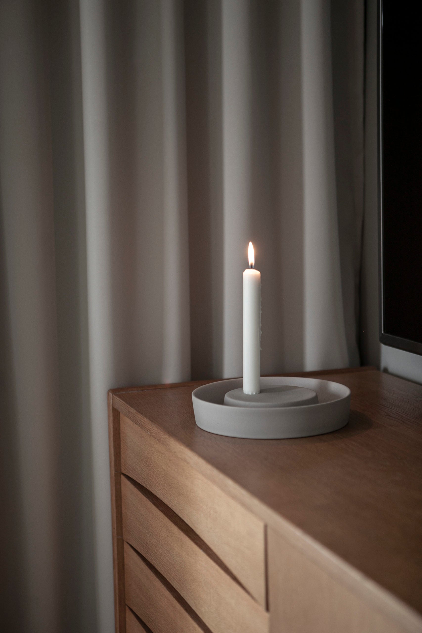 VALLTORP Kerzenständer grey Large - Lykke&You GmbH