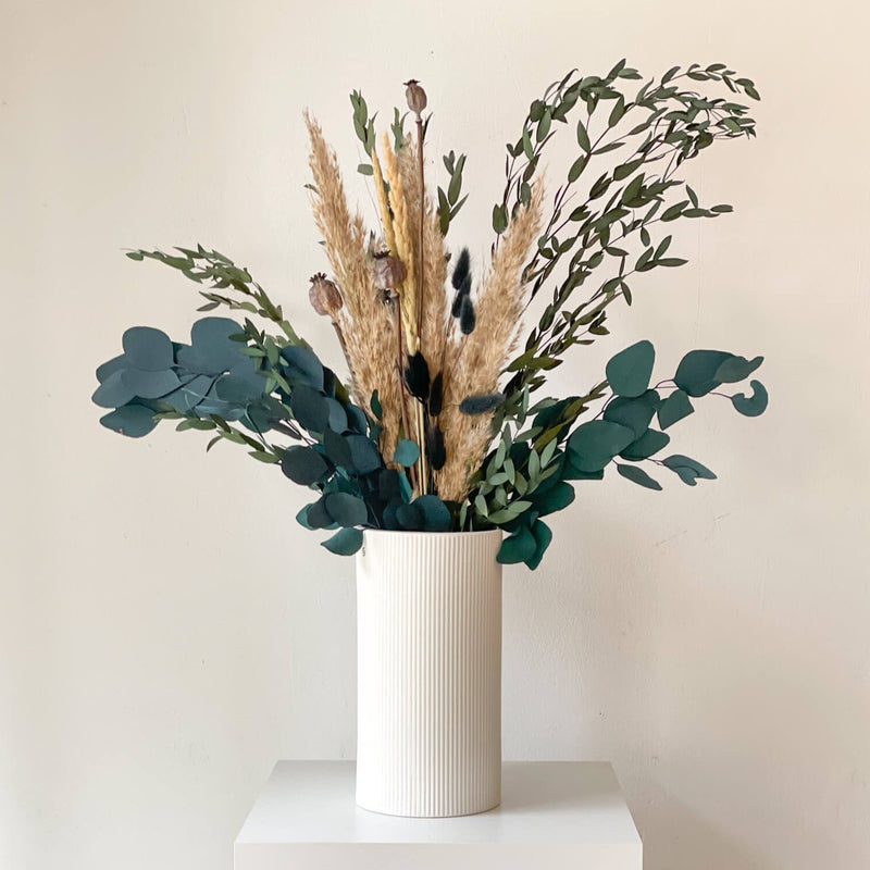 Vase Vassunda - Rillenvase - Lykke&You GmbH