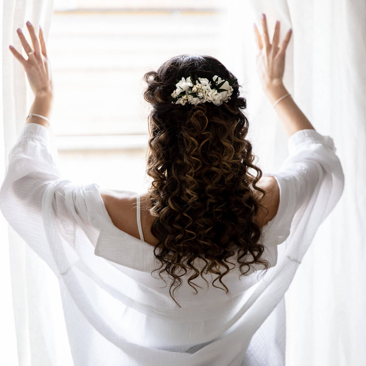 Haarkamm Trockenblumen Eukalyptus | Outlet - Lykke&You GmbH