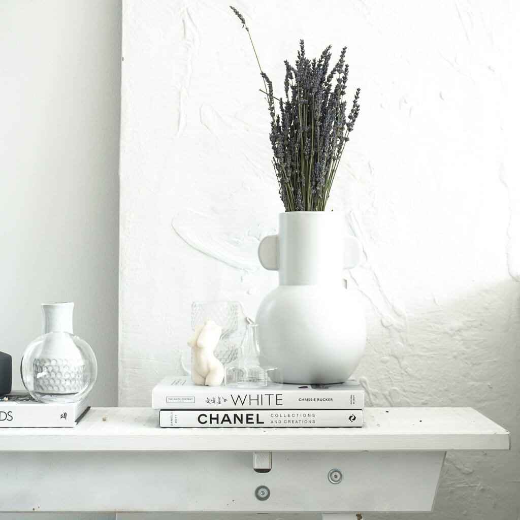 Trockenblume Lavendel I getrocknet I ca 40 cm I Farbe: blau