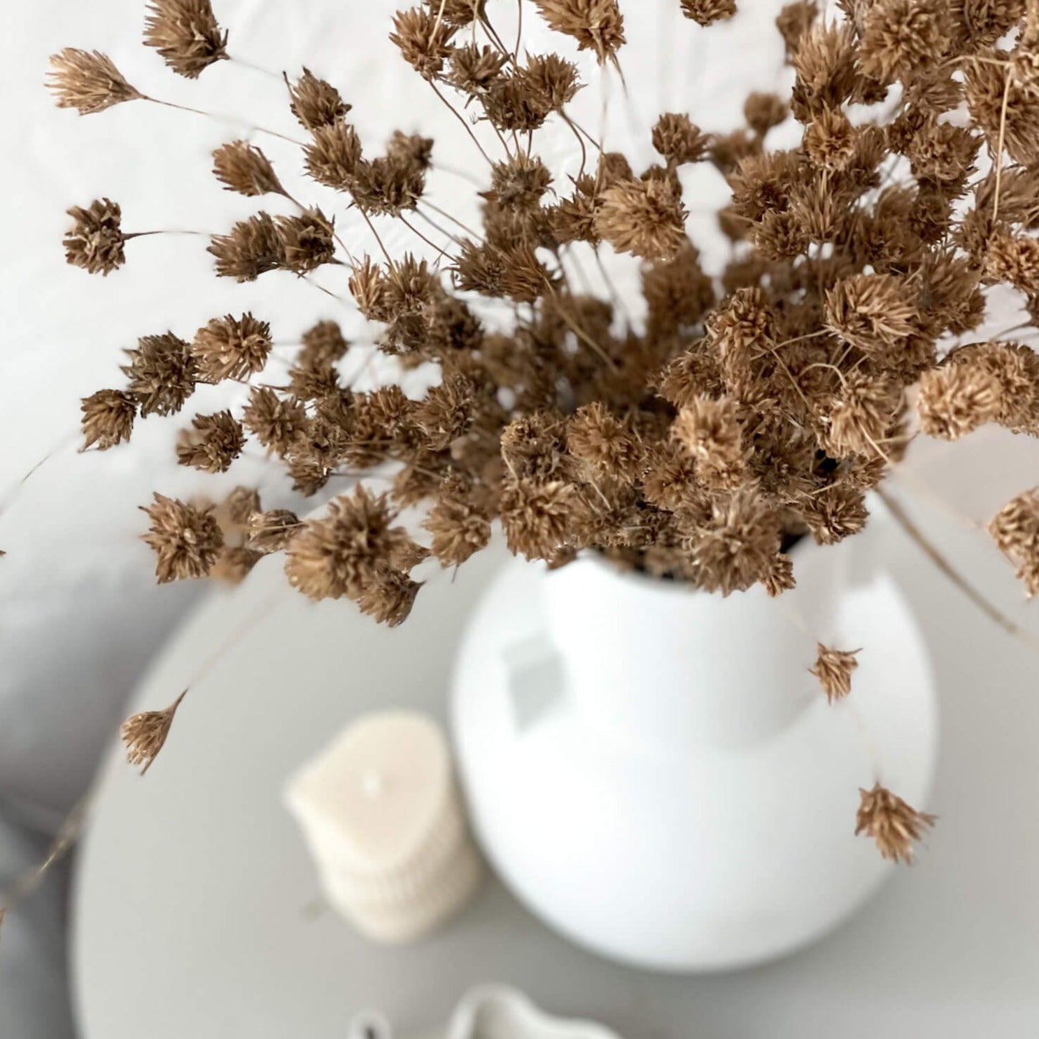 Bambusblüten getrocknet | 45 cm - Größe: groß, klein - Farbe: weiß, natur