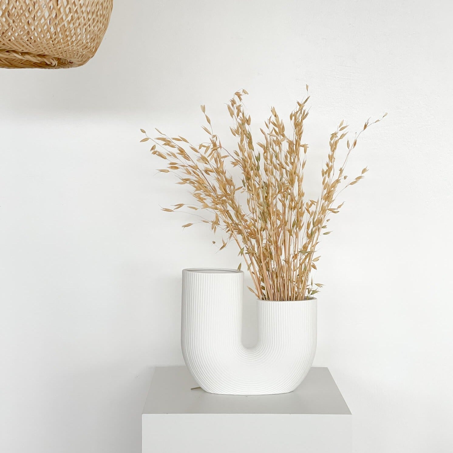 getrockneter Hafer | 70 cm | | passend zu Landhaus-Stil - Farbe: natur