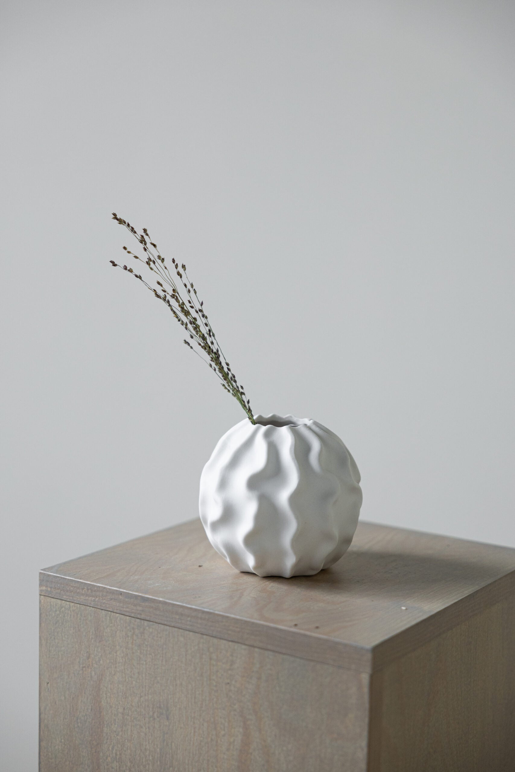 Malmbäck Vase weiss small