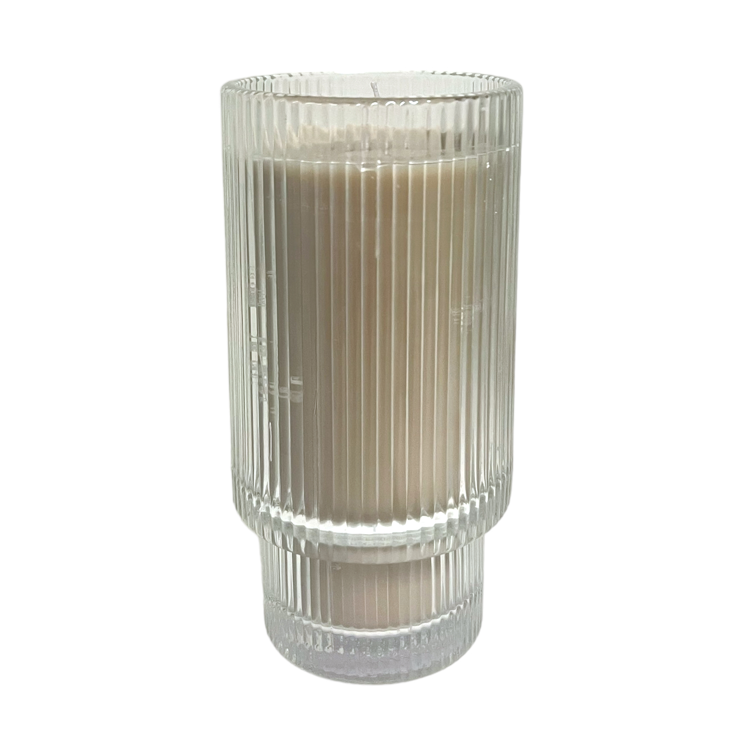 Rippled Candle Size L