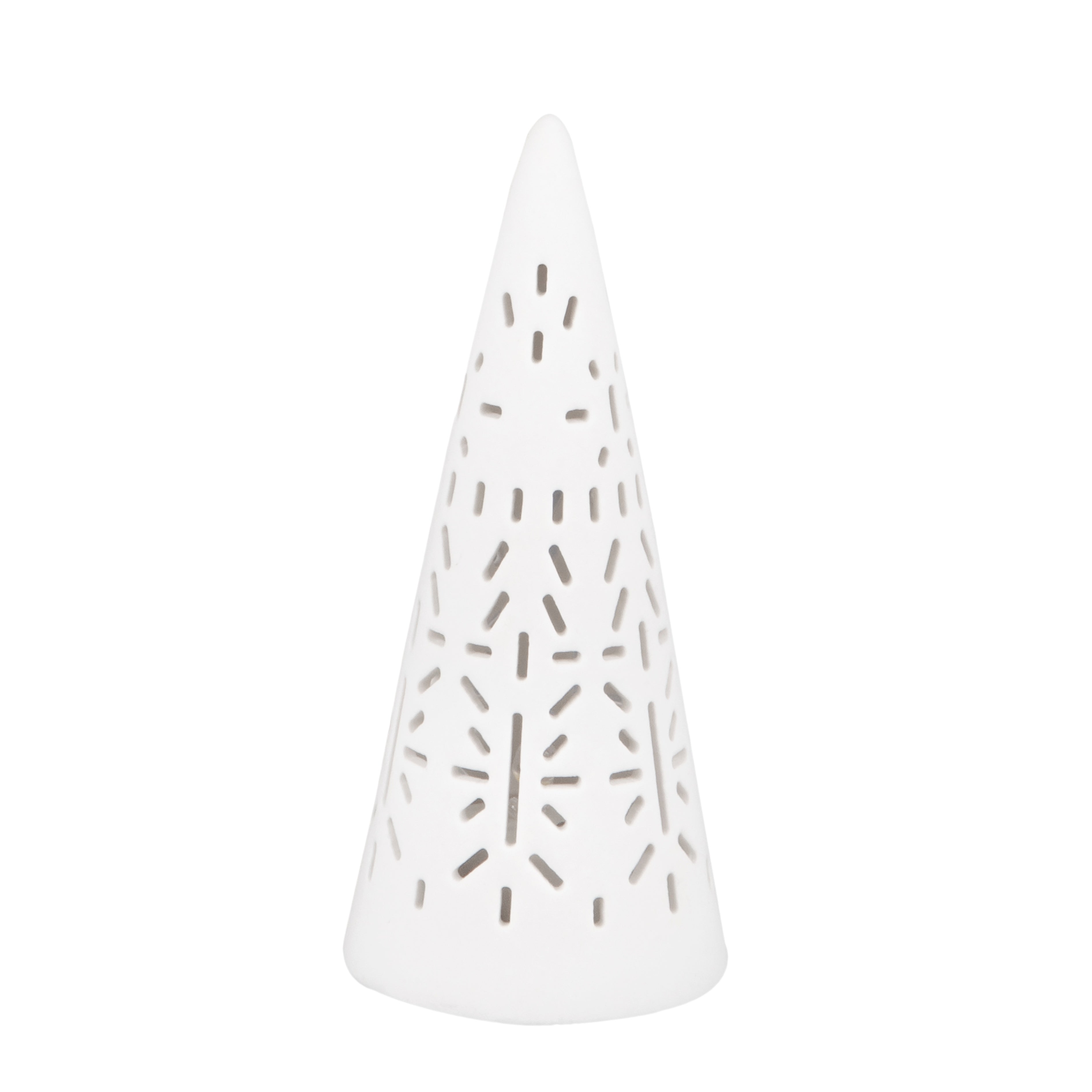 RÄDER LED light "Christmas tree" medium - matt porcelain white 