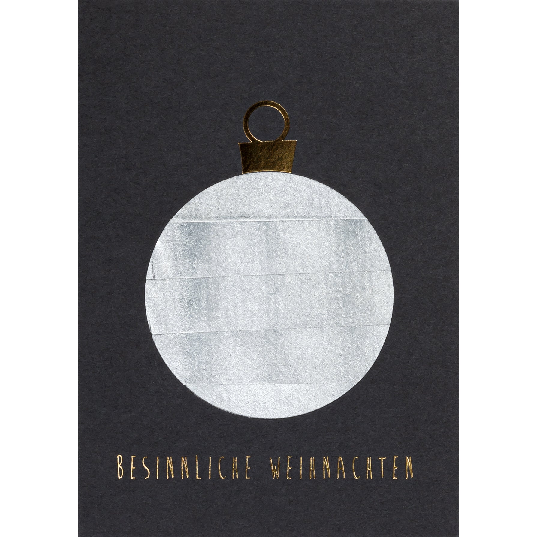 Weihnachtskarte - Zen Papier "Besinnliche Weihnachten"