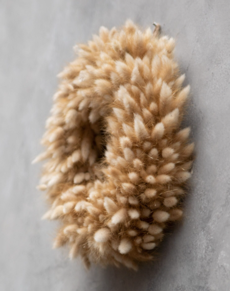 Trockenblumenkranz Lagurus natur