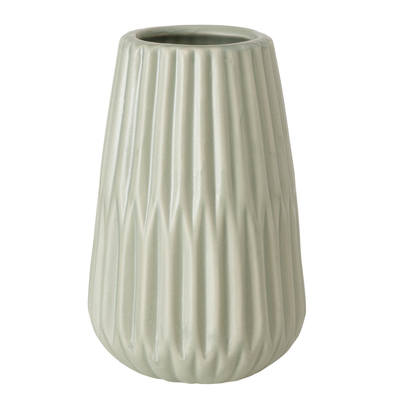 Schlichte Porzellanvase in hellgrün – Zeitloses Design für jedes Ambiente - Lykke&You GmbH