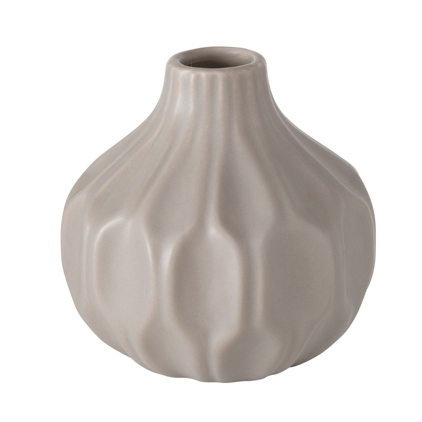 Vase Lenja - 2er Set beige
