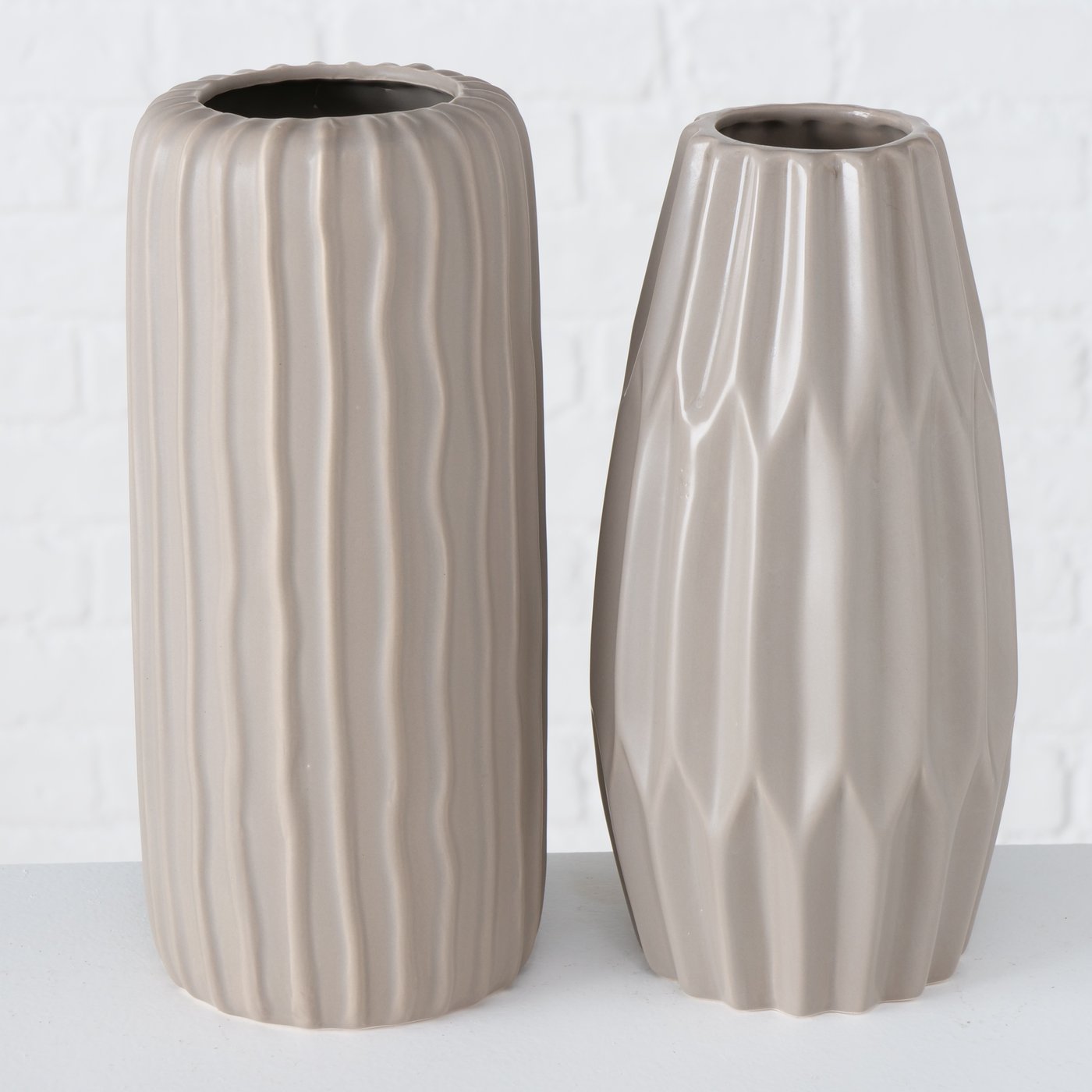 Vase Aquarell - beige