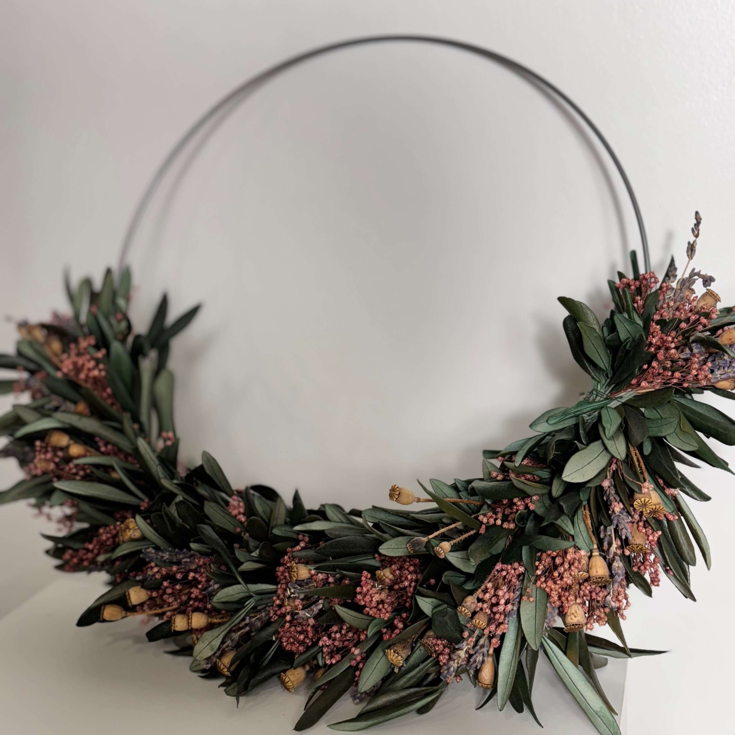 Wreath Olive Lavender Mix Outlet