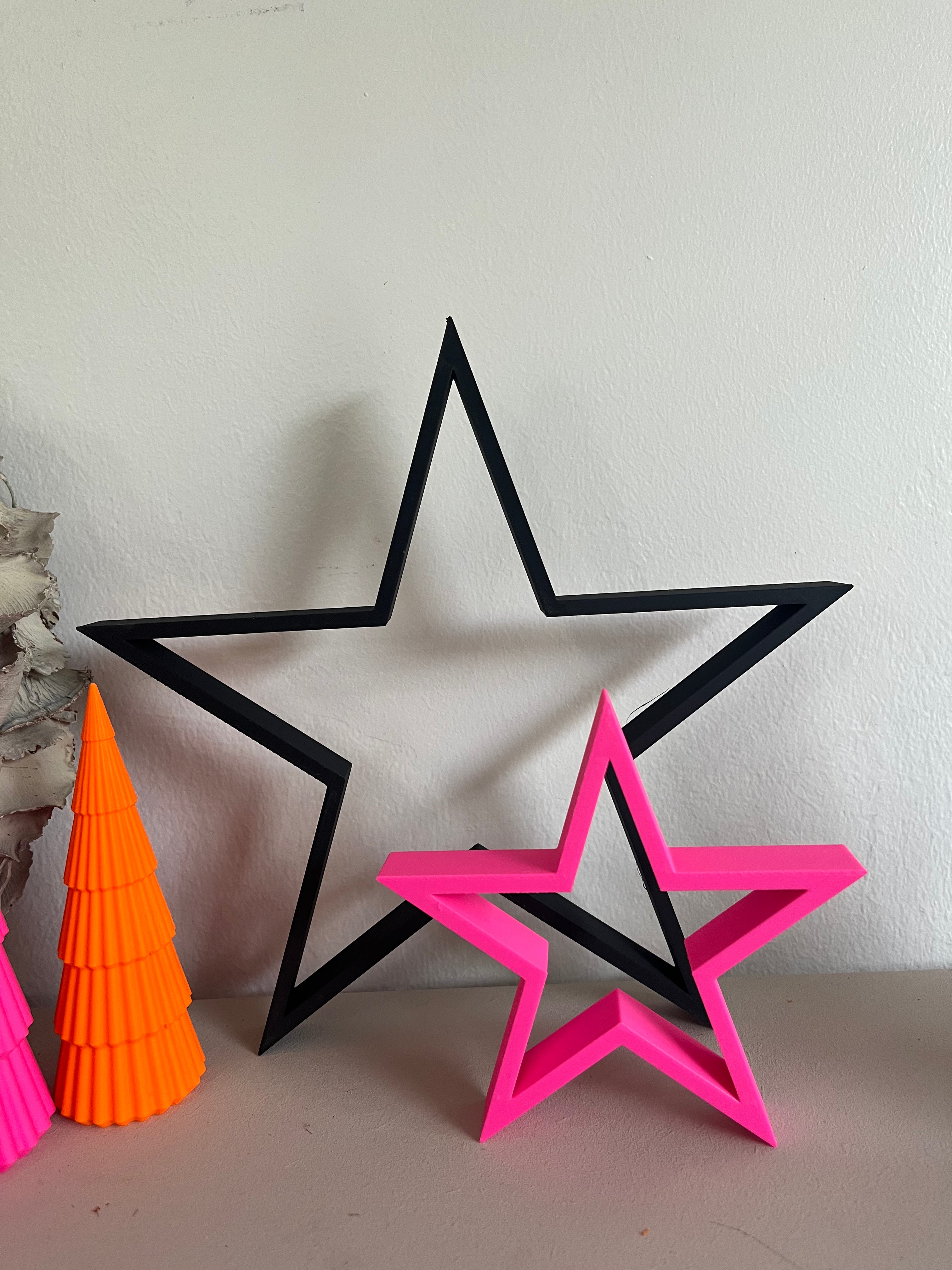 Aufsteller - Stern Gisela 3D Druck