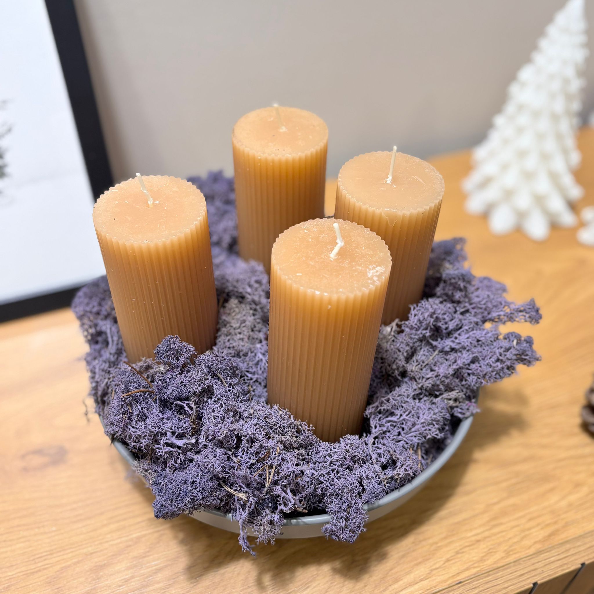 Komplettset Amberfjord Tray - purple brown