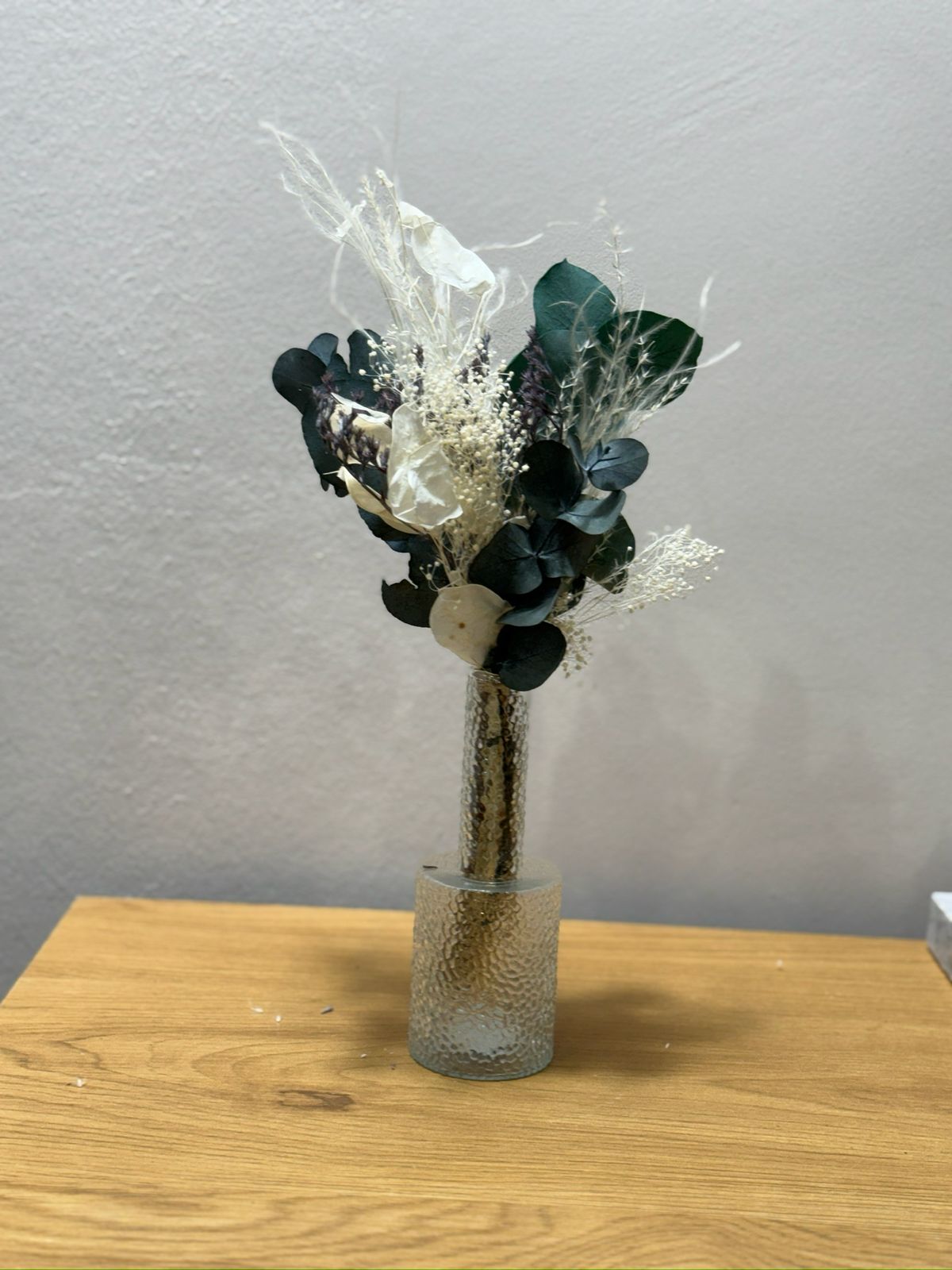 Trockenblumen Mini Strauß Eukalyptus Lunaria - Outlet