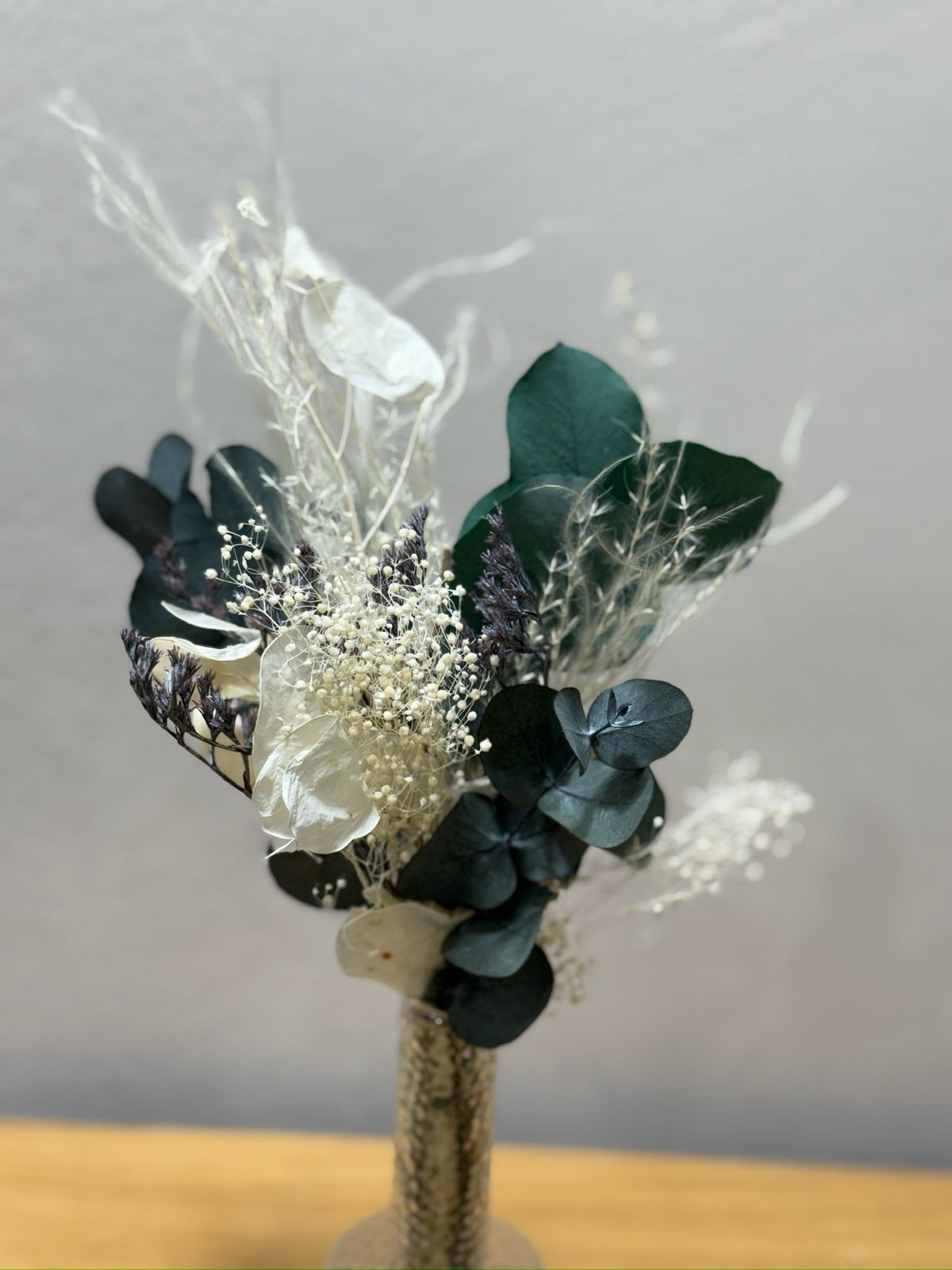 Trockenblumen Mini Strauß Eukalyptus Lunaria - Outlet