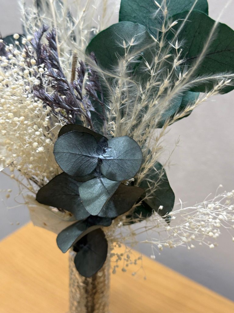 Trockenblumen Mini Strauß Eukalyptus Lunaria - Outlet