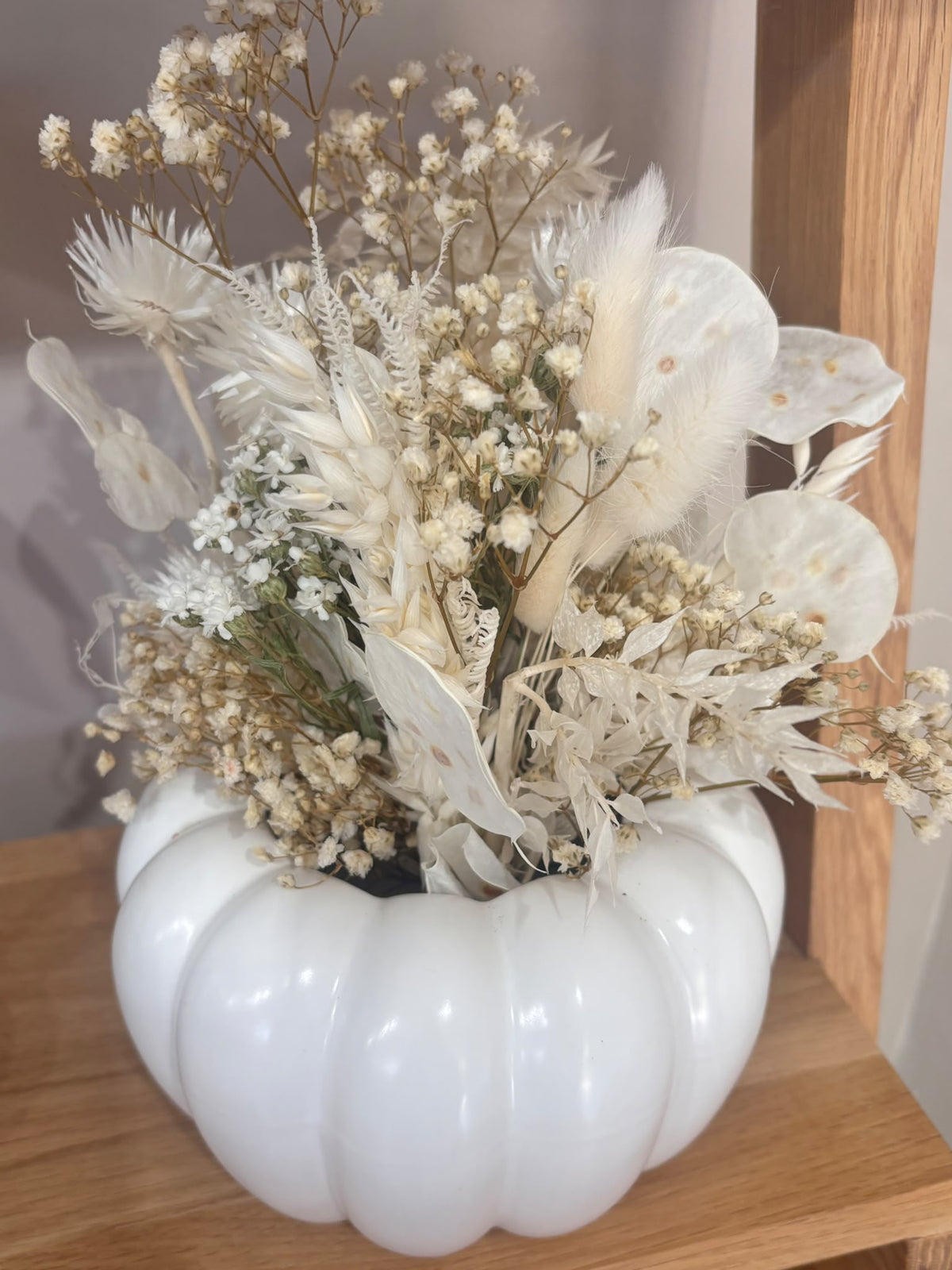 Baby Boo Trockenblumengesteck inkl. Vase