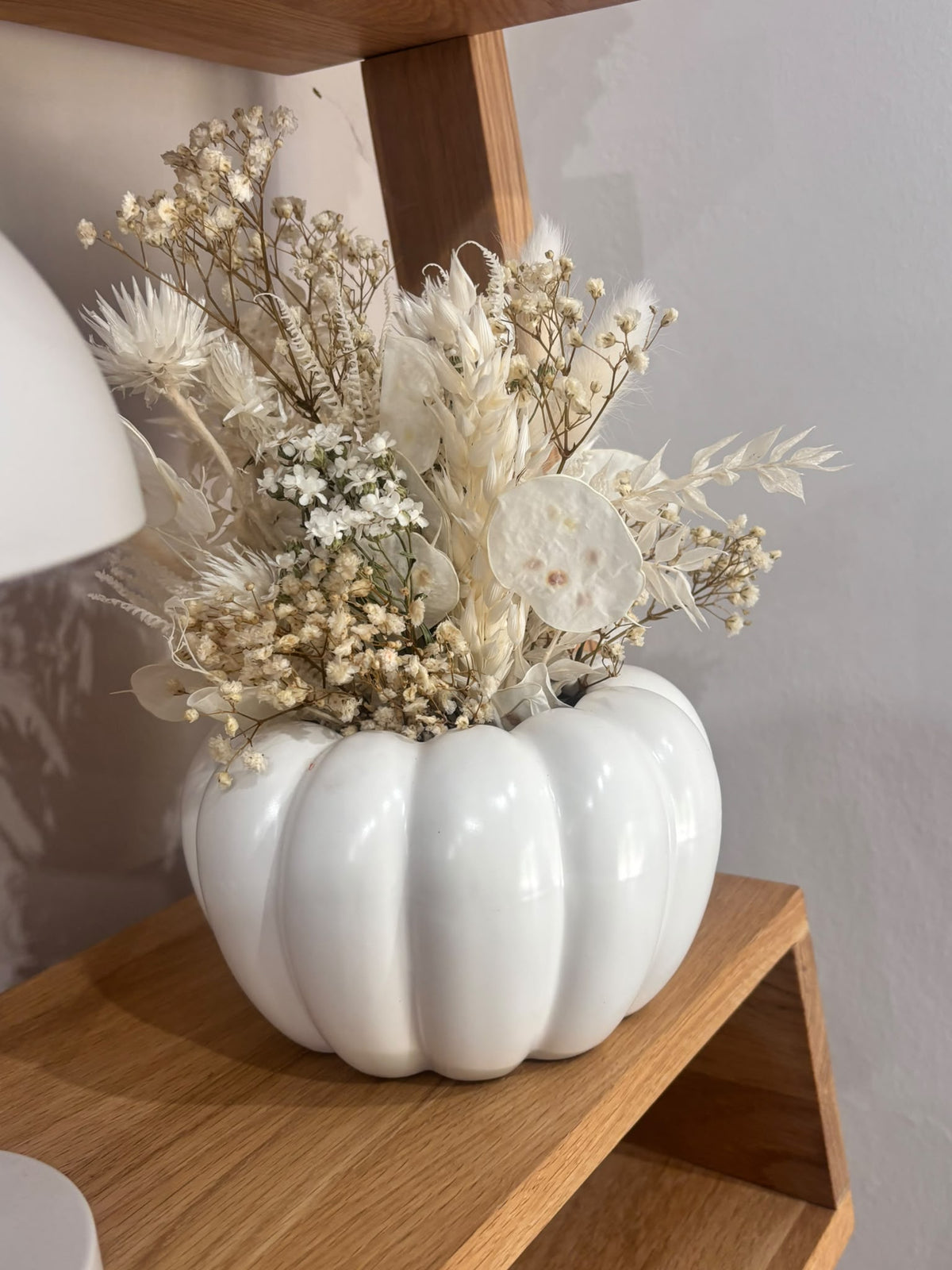Baby Boo Trockenblumengesteck inkl. Vase