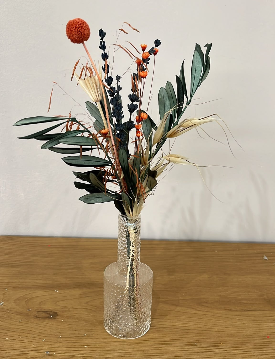 Olive & Wild Mini - Natürlicher Trockenblumenstrauß mit Olive