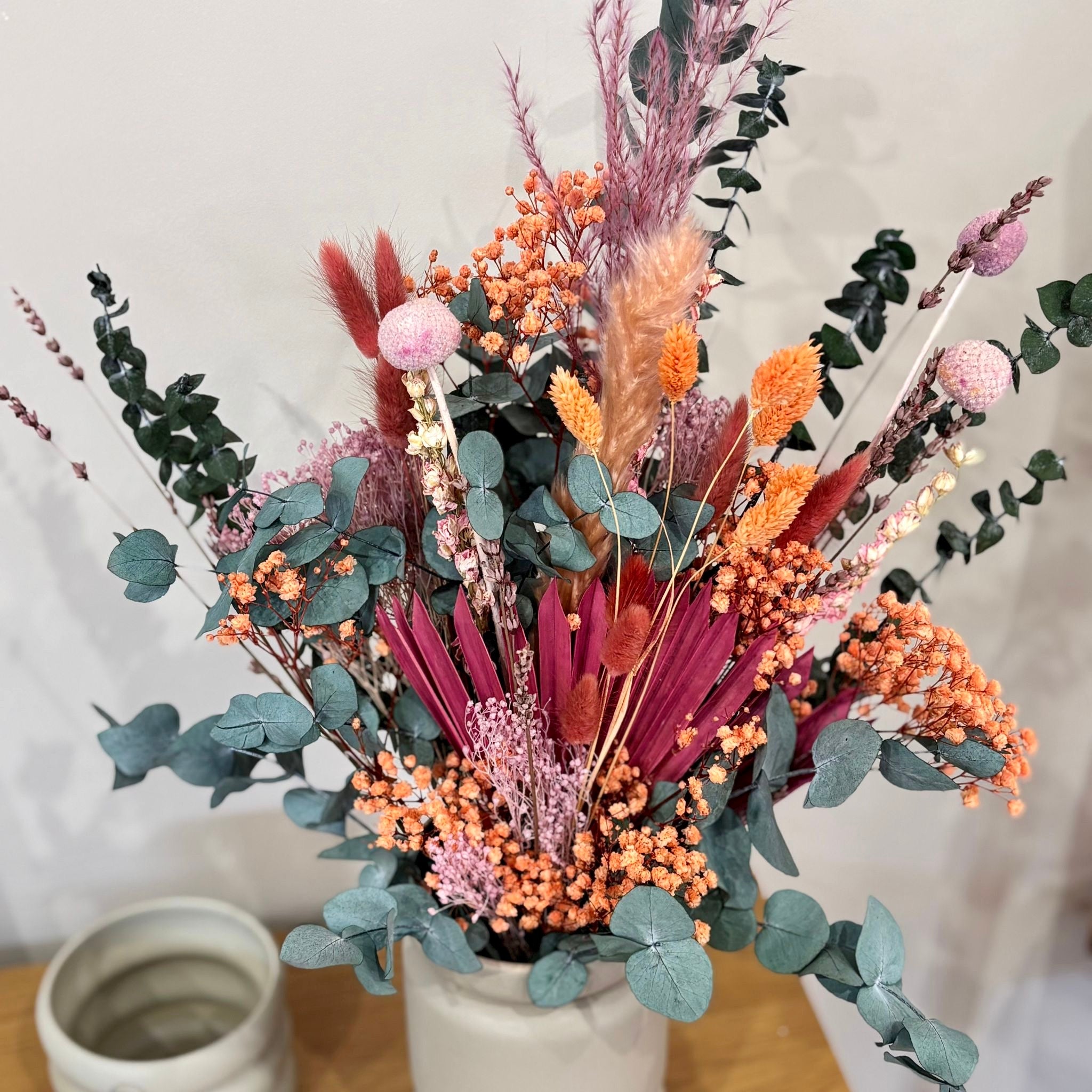 Touch of Spring - Trockenblumenstrauß in frischen Farben