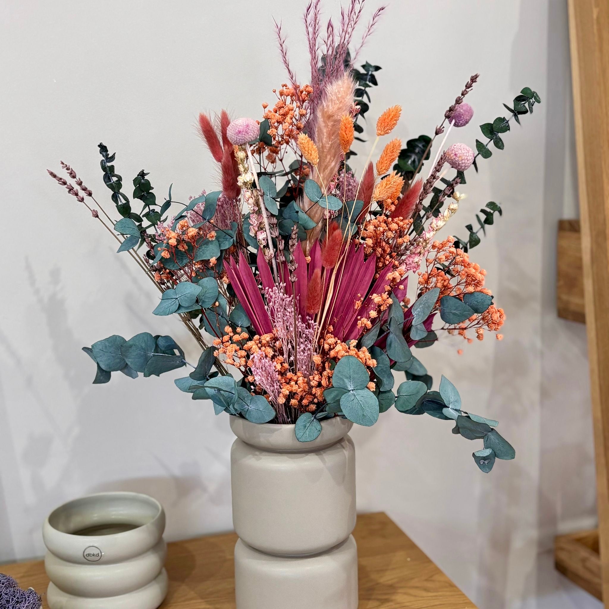 Touch of Spring - Trockenblumenstrauß in frischen Farben