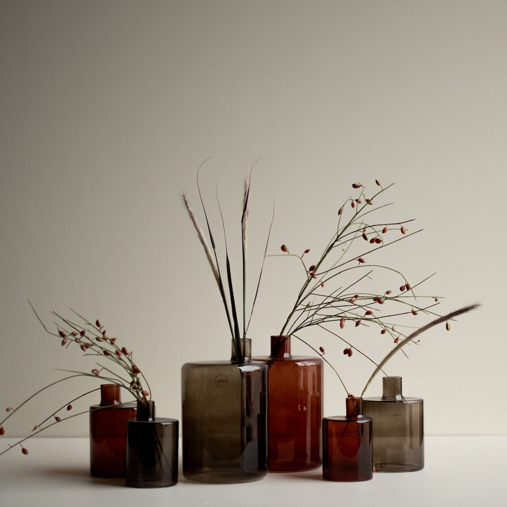 dbkd Pipe Vase Glas - die perfekte Vase für einzelne Stiele