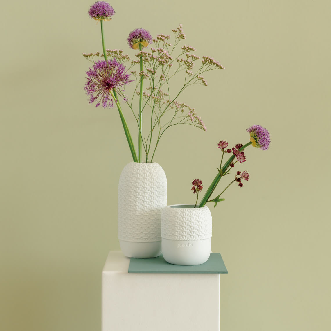 RÄDER Vase „Strick“ – Design mit Reliefstruktur aus Porzellan