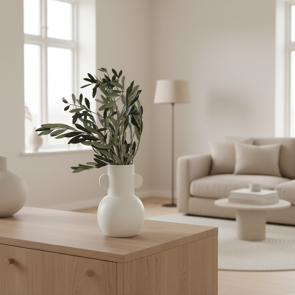 Konservierte Olivenzweige grün aus Italien