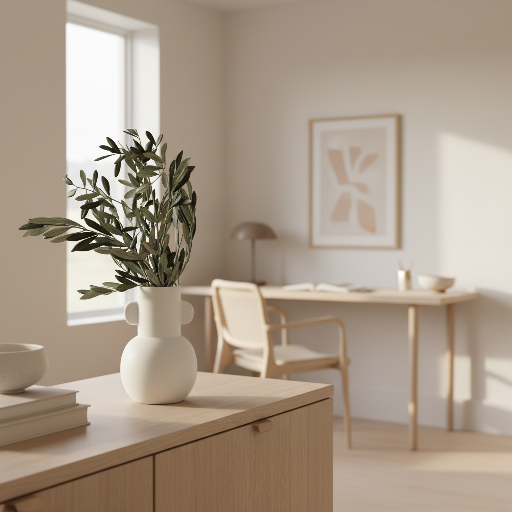 Konservierte Olivenzweige grün aus Italien