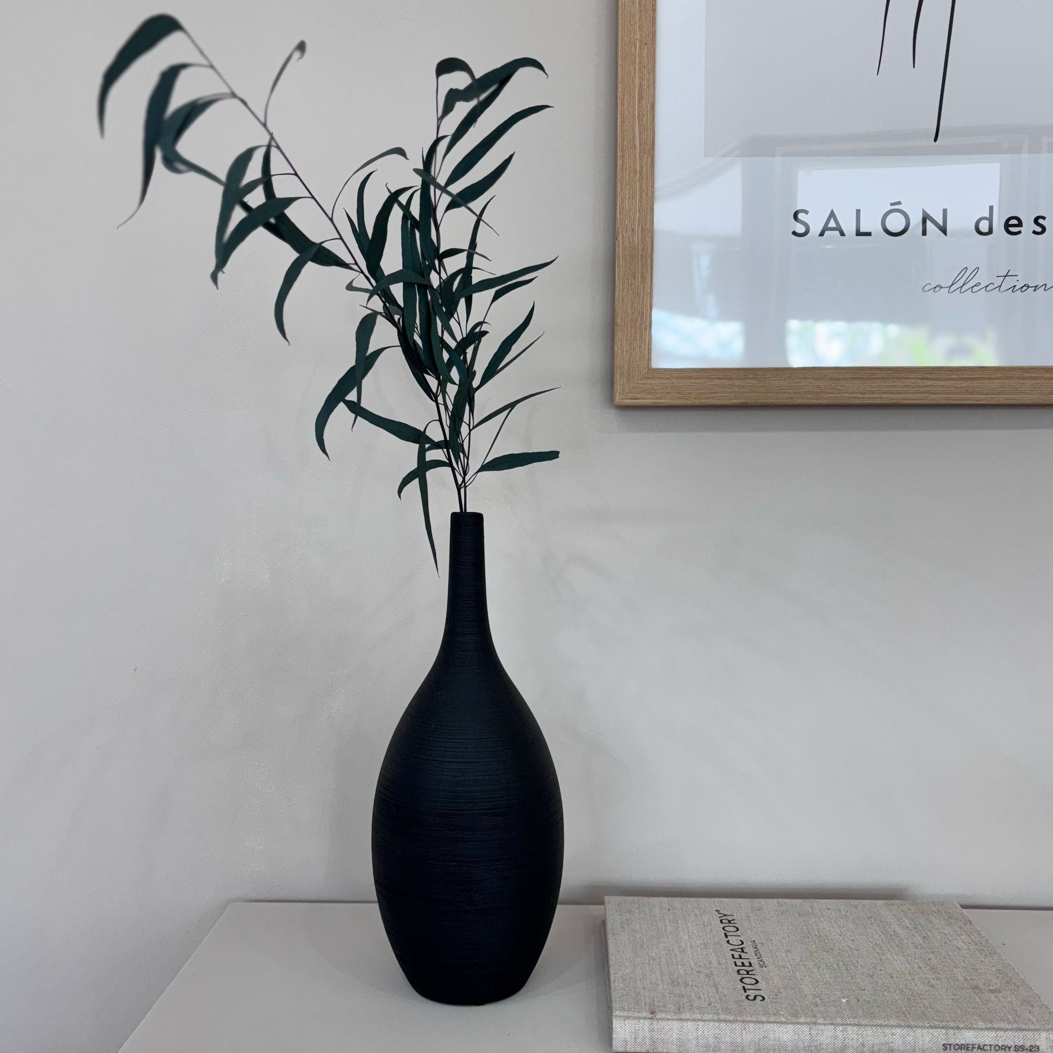 Vase Morning - schwarz - Lykke&You GmbH